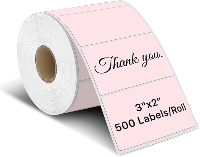 iEager 3" x 2" Thermal Labels, Rectangle Thermal Printer Stickers, by iEager