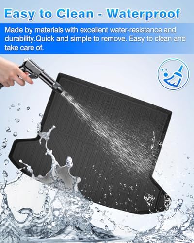 Cartist Floor Mats and Cargo Liner Fit for Hyundai Tucson 2022 2023 2024 2025 2026 (Not for PHEV & Hybrid) All Weather Floor Mat Tucson Accessories Heavy Duty Carpet Protection - Image 4