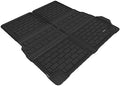 3D MAXpider Custom Fit Behind 2nd Row Kagu Cross Fold Cargo Liner (Black) Compatible with BMW X7 (G07) 2019-2026 - Cargo Liner by 3DMAXpider