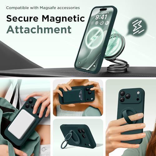 GolbinBox Magnetic for iPhone 18 Pro Max Case/17 Pro Max Case, Olive Green - Image 4