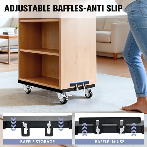 KEDSUM Furniture Dolly with Sturdy Steel Frame, 1000LBS Appliance Dolly - Image 4