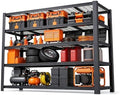 62" W Storage Shelves Unit,5 Tier Heavy Duty Metal garage Shelving Unit by Unknown