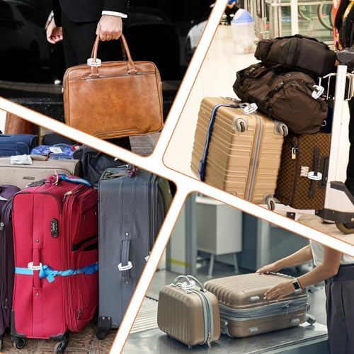 1000 PCS Hotel Luggage Tags Bulk with 5 Matching Numbered Labels Paper Baggage Claim Check Tags with White String &Marker Black Luggage Claim Tickets Coat Check Tickets for Cruise Hotel Baggage Suitca - Image 7