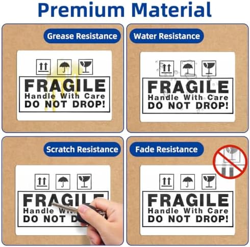 ESSENTIAL 4" x 3" Direct Thermal Labels, 1" Core (850 Labels, 1Roll) - Image 5
