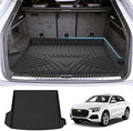 Cargo Liner Fits for Audi Q8/RS Q8 2019-2025 2026, All Weather Cargo Mat for Q8, Heavy Duty Waterproof Rear Trunk Mat for Q8 Accessories by cartist