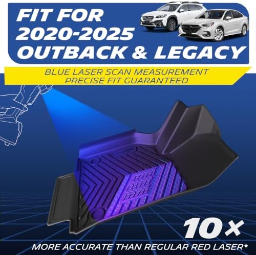 Michelin Vehicle Mats for 2020-2025 Subaru Outback & Legacy (3 Piece) - Image 4