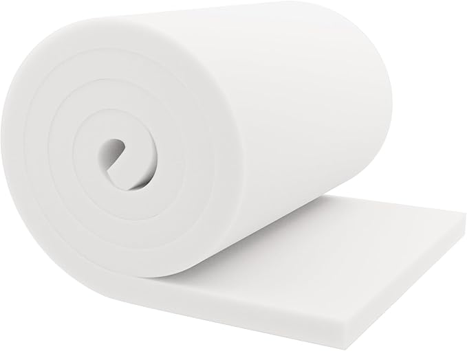 GoTo Foam 1" Height x 36" Width x 96" Length 44ILD Upholstery Cushion Made in by GoToFoam