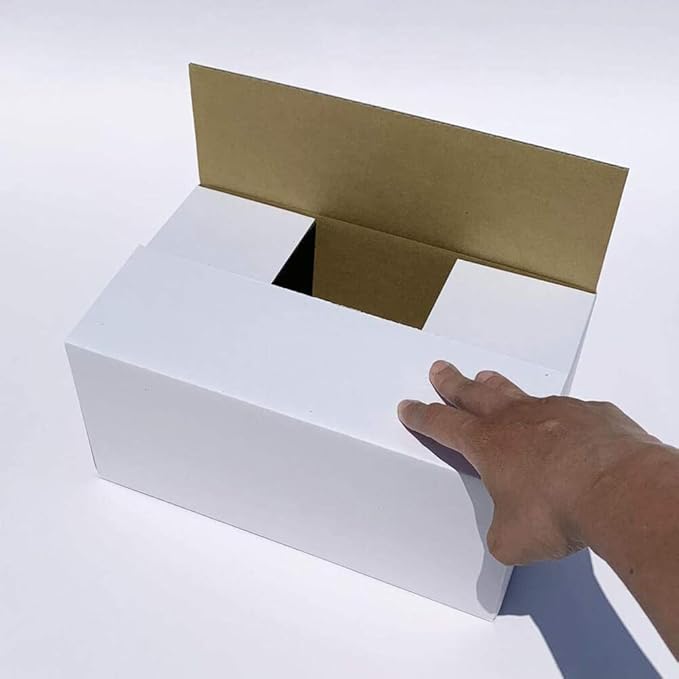25-Pack 9x6x4 Inch Corrugated Cardboard Shipping Boxes - Image 3