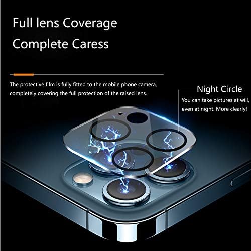 PEHAEL for iPhone 12 Pro Max Privacy Screen Protector+Camera Lens Protector - Image 3