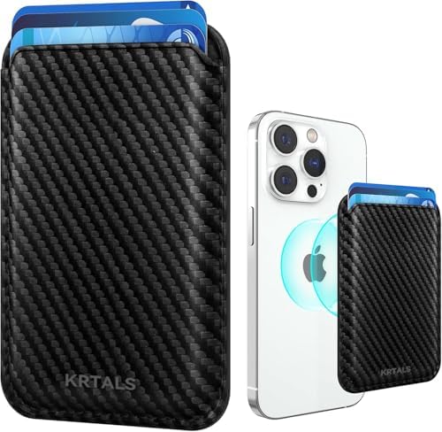 Magnetic Wallet Cell Phone Card Holder for Phone Case with Mag-Safe by KRTALSMagsafePhoneWallet