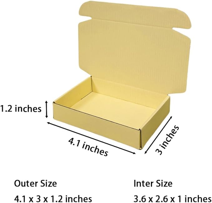 50 Pcs Mini Size Shipping Boxes - Image 2