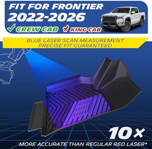 Michelin Vehicle Mats for 2022-2026 Nissan Frontier Crew Cab - Image 4