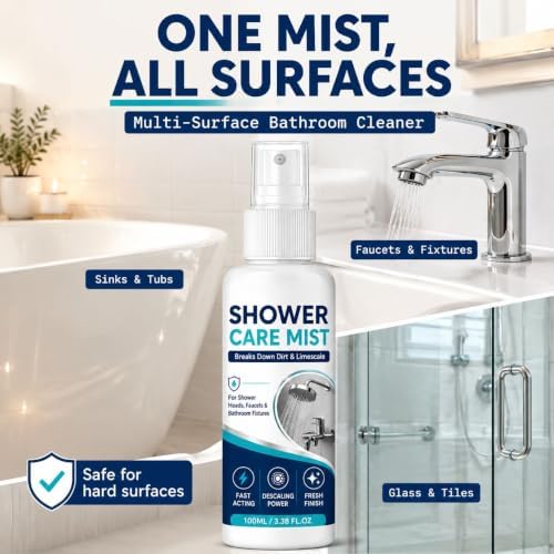 Fast-Acting Shower Limescale Remover Spray, 3PCS - Image 4
