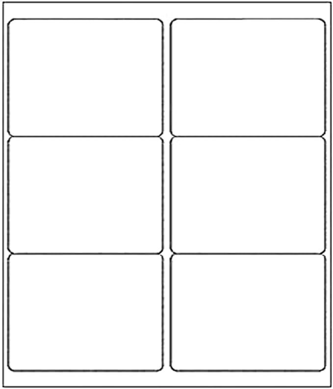 White Sticker FBA Labels – 4" x 3.33" – Laser/Inkjet Compatible –, 1000 Sheets - Image 6