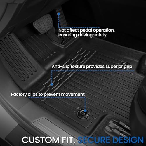 Floor Mats for Lexus RX350/RX350h/RX500h 2023-2026, w/Cargo Mat - Image 2
