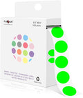 PARLAIM 1/2 Inch Round Adhesive Color-Code Dot Stickers, 500 Stickers Inventory by PARLAIM