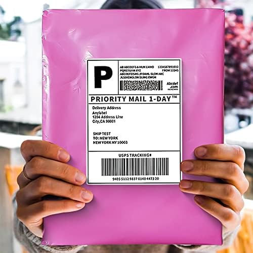 POLYSELLS 50 Pcs 24"x24" PInk Poly Mailers Shipping Envelopes, Strong Adhesive Sealing, Waterproof, and Tear-resistant Postal Mailing Bags. Mailer Bags for clothing and accessories - Image 4
