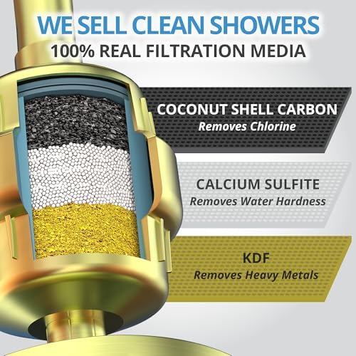 weAQUA Shower Filter Extra Cartridge for Hard Water Chlorine Heavy Metals - Image 3