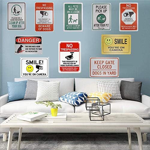Private Property No Trespassing Metal Sign (2 Pack), 12 X 8 Inches Rust Free Aluminum Sign - Reflective Weatherproof - Easy to Mount - Indoor & Outdoor Use - Image 2