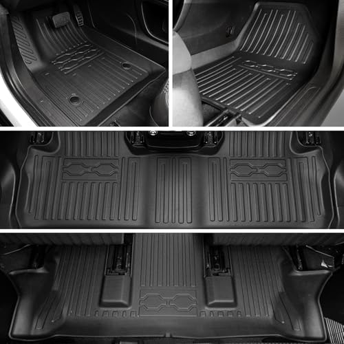 Floor Mats for GMC Acadia 2017-2023 6 Seats w/Captain Chair - Image 2