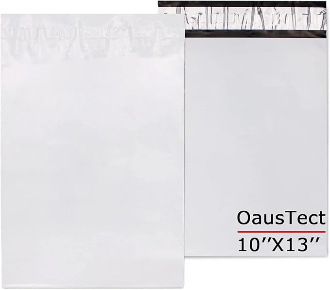 OausTect White Poly Mailers 10X13 inches, 100 Pack Shipping Bags - Image 8