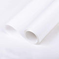 FWSA WRAPS Flower Wrap Paper Rolls White Korean Floral Bouquet Wrapping Paper by FWSAWRAPS