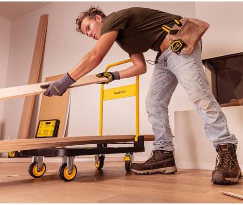 Stanley Platform Truck-250KG, Yellow, SXWTC-PC509 - Image 6