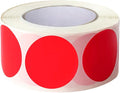 SHYGO® 1“ Red Circle Dot Stickers Color Coding Labels by LOVELIFETOGETHER