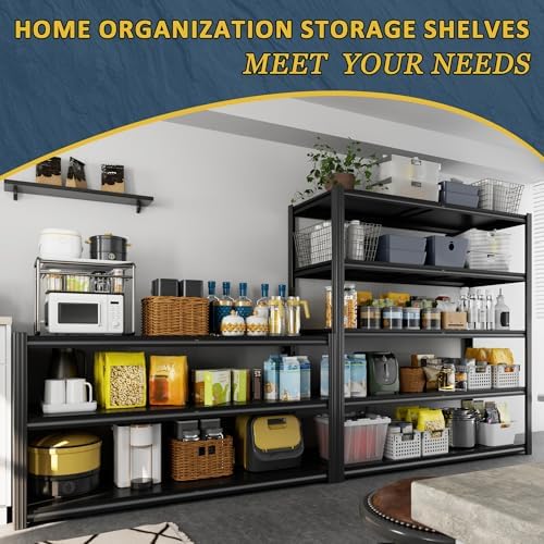 48" W Garage Shelving Heavy Duty 5 Tier Storage Shelf 3030LBS - Image 3