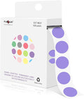 PARLAIM 1/2 Inch Round Adhesive Color-Code Dot Stickers, 500 Stickers Inventory by PARLAIM