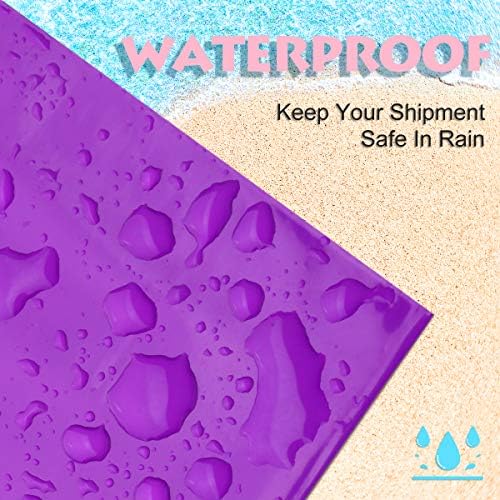 UCGOU Small Poly Mailers 9x12 Inch Purple 200 Pack Plastic Shipping Bags - Image 3
