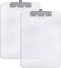 Hongri Plastic Clipboard with Pen Holder, Nurses and Women, Low Profile Clip by Hongri