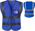 Personalized High Reflective Safety Vest Custom Hi Vis Safety Vest Men Women by SSYCWRSV