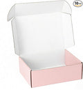 10 Pack 12"x9"x4" inch Shipping Boxes Pink Corrugated Cardboard Box by Unknown
