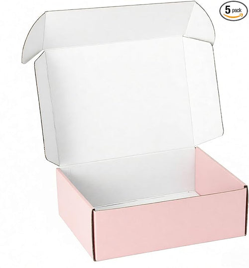 12"x9"x4" Shipping Boxes Set of 5 by Unknown