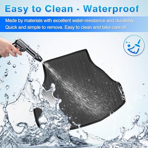 Cartist Cargo Liner Fits for Honda Accord 2013 2014 2015 2016 2017, All Weather Rear Trunk Mat for Accord Accessories Heavy Duty Car Cargo Mat - Image 3