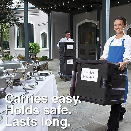METRO Mightylite ML300-BL Insulated Front-Load Pan Carrier, 4 Pan Capacity (Black) - Image 6