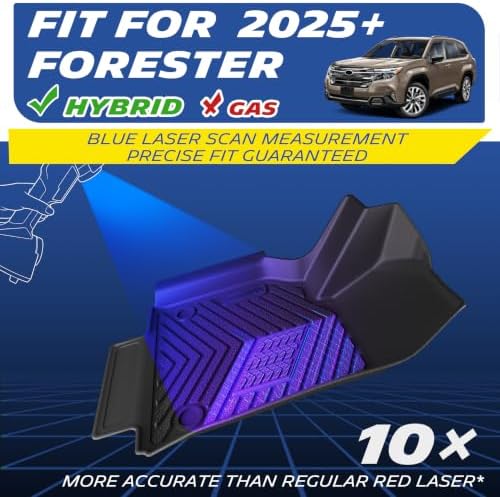 Michelin Vehicle Mats for 2025-2026 Subaru Forester Hybrid (3 Piece) - Image 4