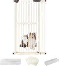 Lumizone Extra Tall Cat Gate 61.02" High Pressure Mounted Extra Wide by Lumizone