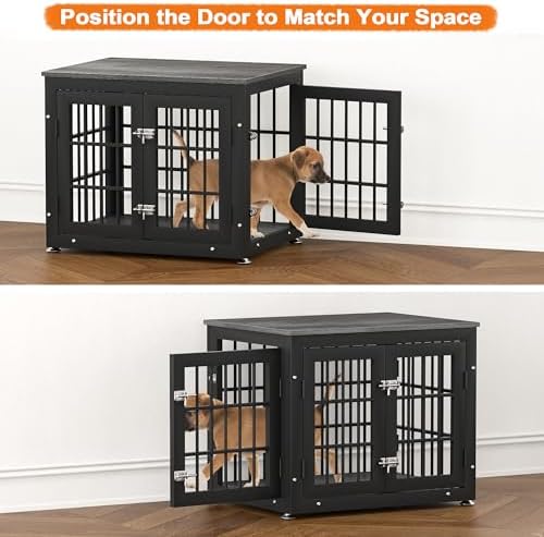 rehomerance 26" Heavy Duty Dog Crate Furniture for Small Dogs - Image 4