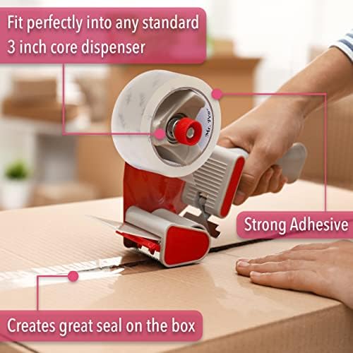 Mr. Pen- Packing Tape, 2 Pack, 2 Inch Wide, 60 Yards, 1.9mil, No Smell - Image 3