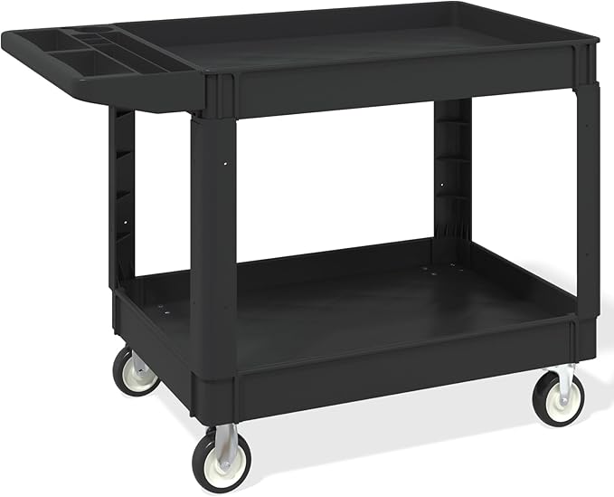 Heavy Duty Utility Rolling Tool Cart, 1000 lbs Capacity Utility Service Cart by Unknown