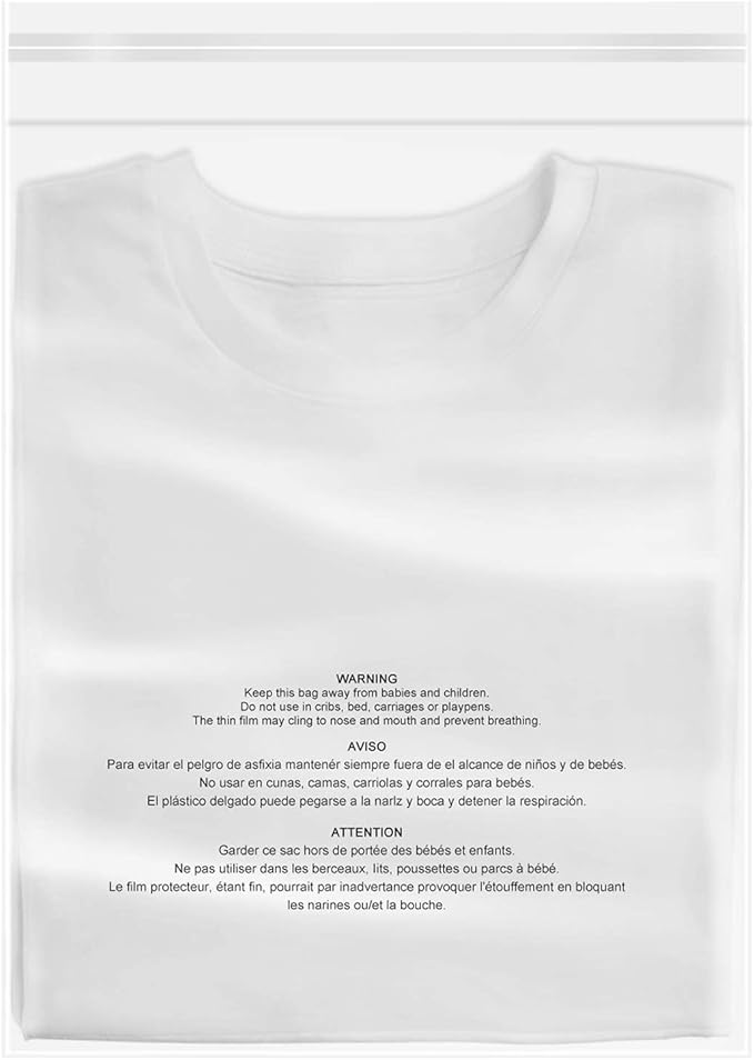 iMailer - 200 Count - 10" x 13" Clear Poly Bags by iMailer