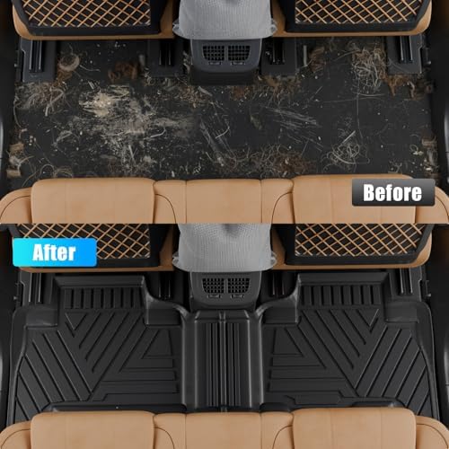 Floor Mats Set for 2013-2024 Toyota 4 Runner 7 Seat - Image 2