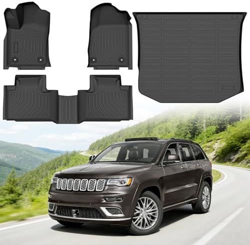 Floor Mats for Jeep Grand Cherokee 2016-2021 by Vehiwell