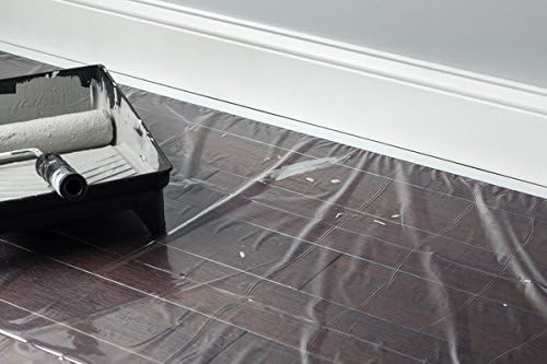 Duck Brand Pre-Taped Painter's Drop Cloth, 5.25 Feet by 19.68 Feet, 1 Roll - Image 4