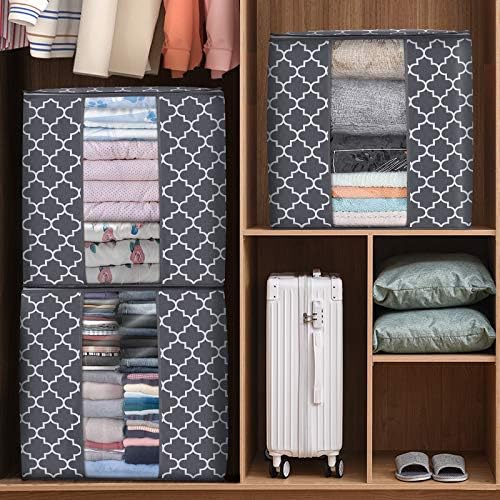 Storage Bags 3 Pack 100L Clothes Organization and Storage Containers - Image 4