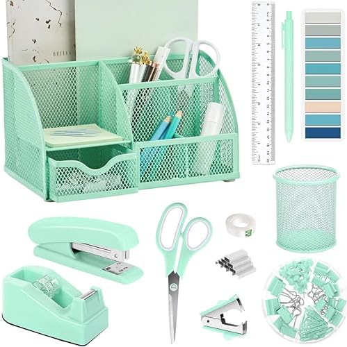 Scindaly Office Desk Accessories 12-Piece & Desk Organizers and Accessories by Scindaly
