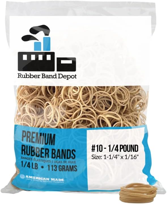 Rubber Band Depot, Size #10 by The+Office-Pros