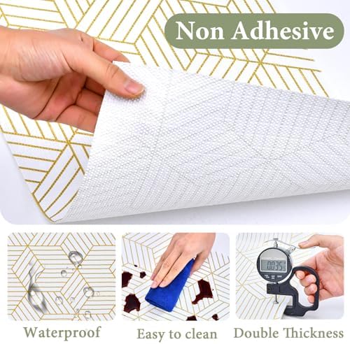 Shelf Liners for Kitchen Cabinets 20in x 20FT, Non Adhesive Cabinet Liner - Image 6